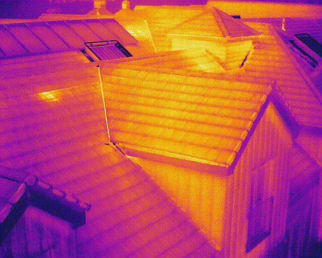 Thermal Imaging Roof Survey Image Smethwick